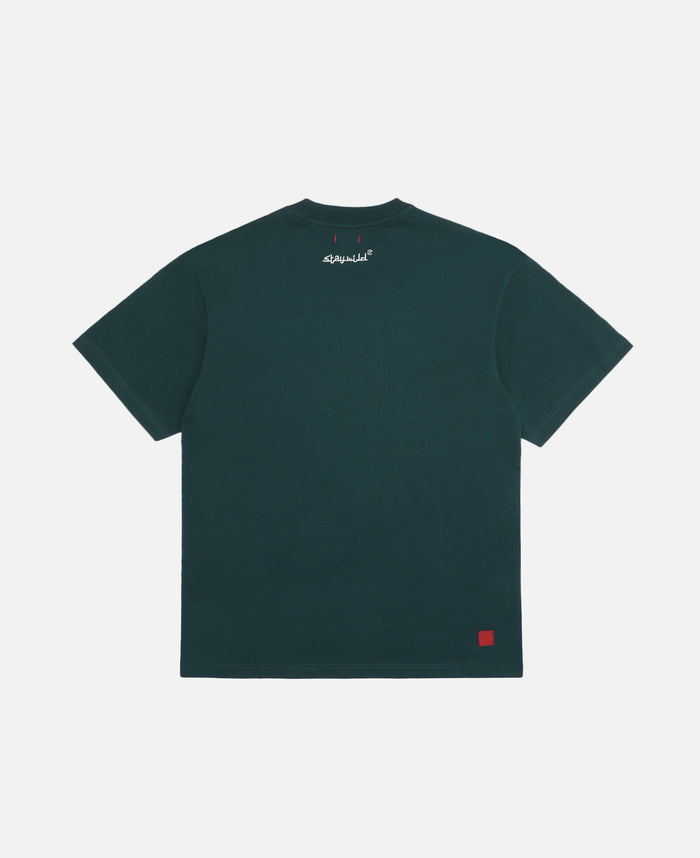 Beaded Logo T-Shirt (Green)