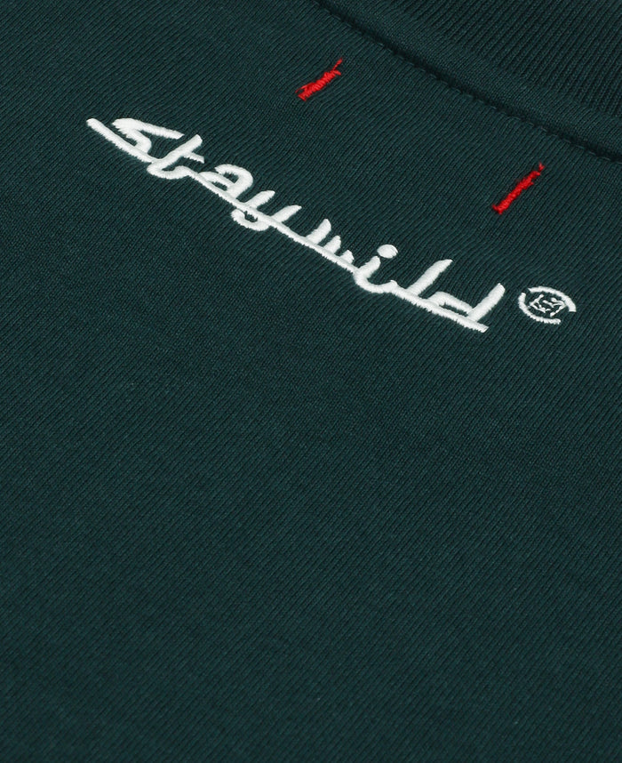 Beaded Logo T-Shirt (Green)
