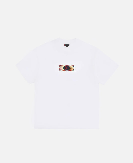 Beaded Logo T-Shirt (White)