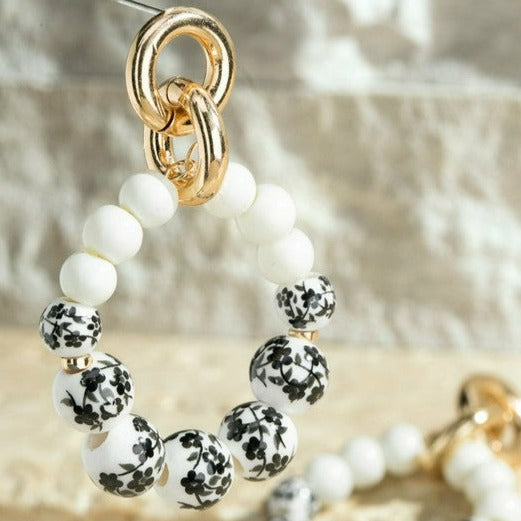 Black Oshibana Earrings Earrings Urbanista