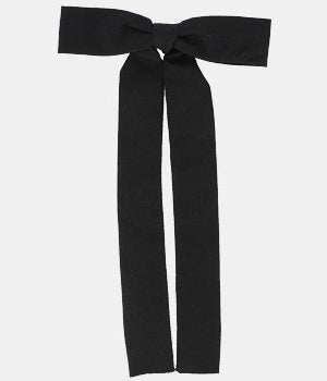 Black western tie