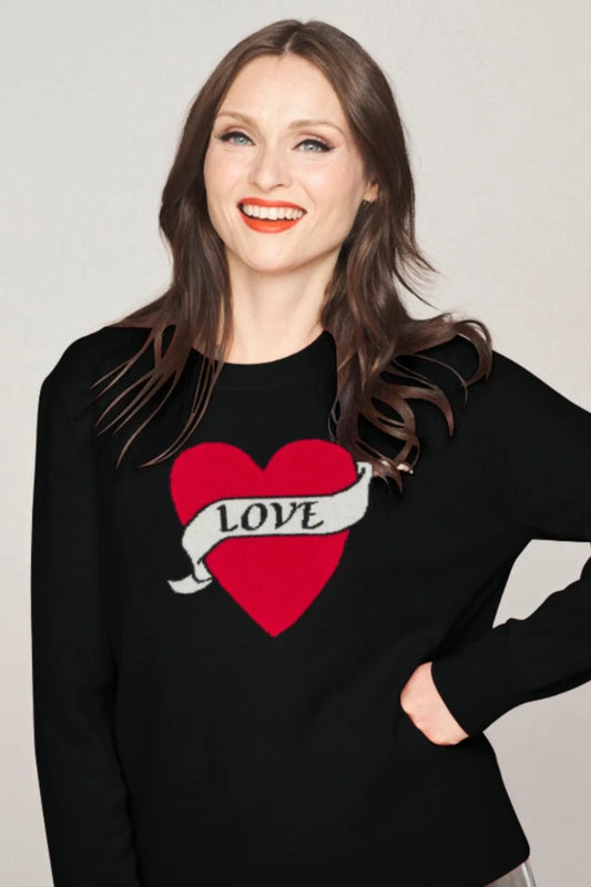 Black Wool-Cashmere Sophie Ellis-Bextor Sweater