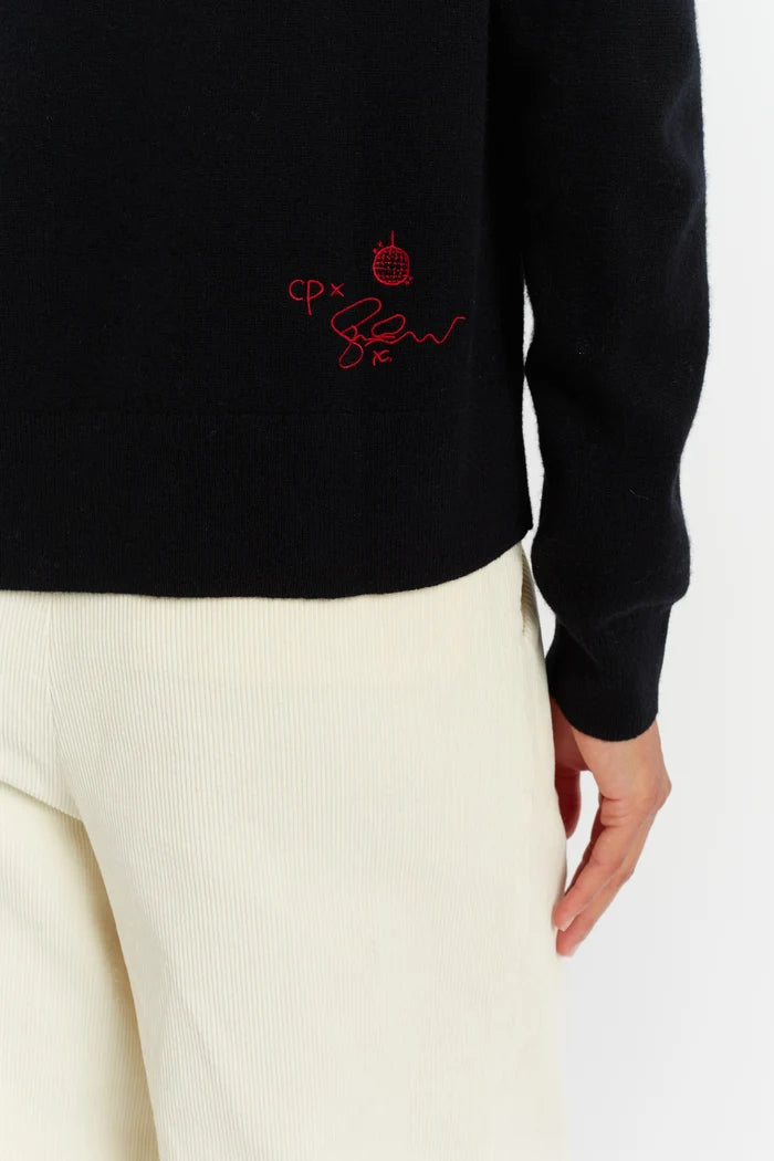Black Wool-Cashmere Sophie Ellis-Bextor Sweater