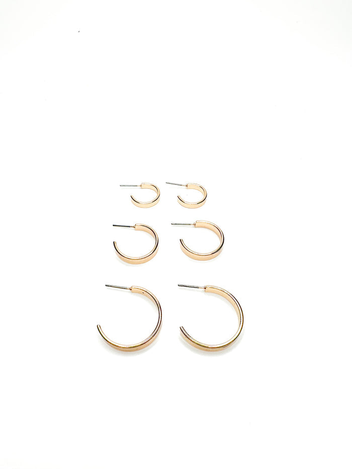 bold gold hoops
