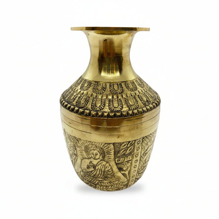 Nepali Brass Butte Gagri for water storage or serving