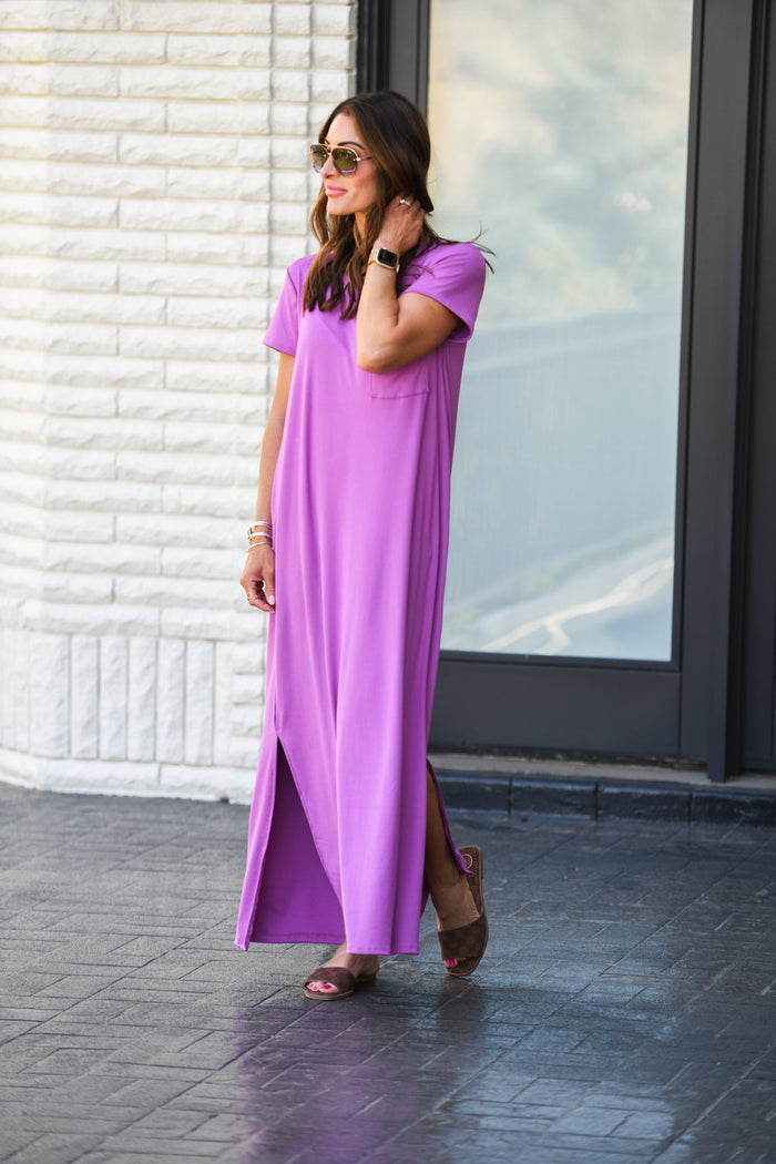 Brigitte Brianna Pocket Maxi Dress - SexyModest Boutique
