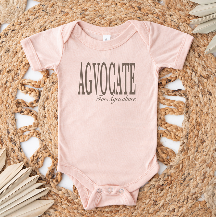 Brown Agvocate For Agriculture– Infant/Toddler/Youth