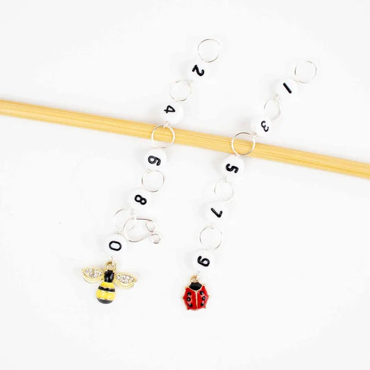 Bug Friends Odd/Even Row Counter Set (for knitting flat)