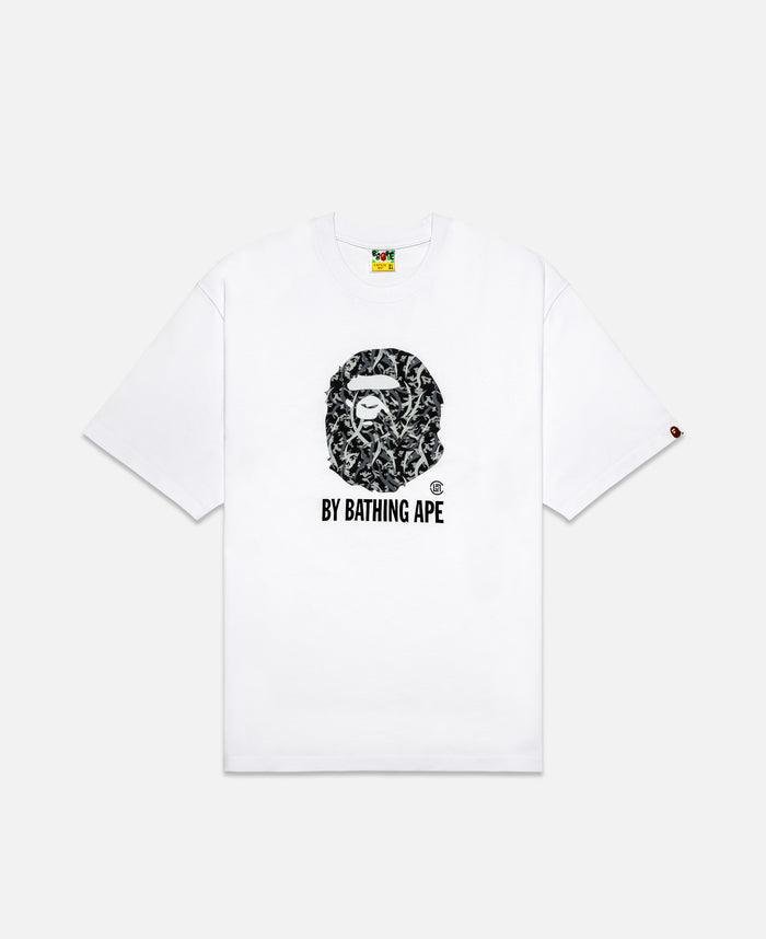 By Bathing Ape Relaxed Fit T-Shirt (White)