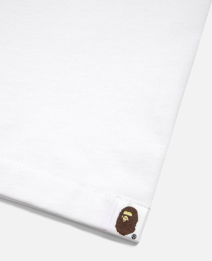 By Bathing Ape Relaxed Fit T-Shirt (White)