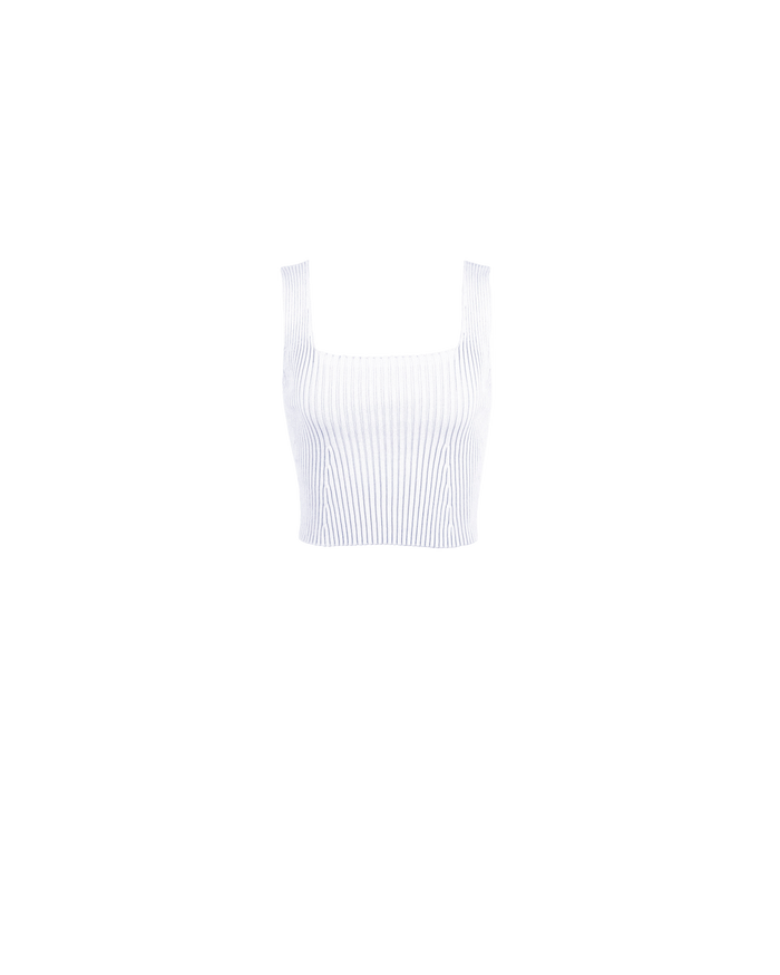 CADILLAC CROP WHITE WHITE