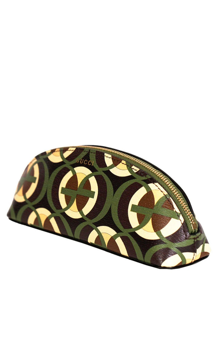 Gucci Calfskin GG Cascade Demetra Makeup Bag - Runway Catalog