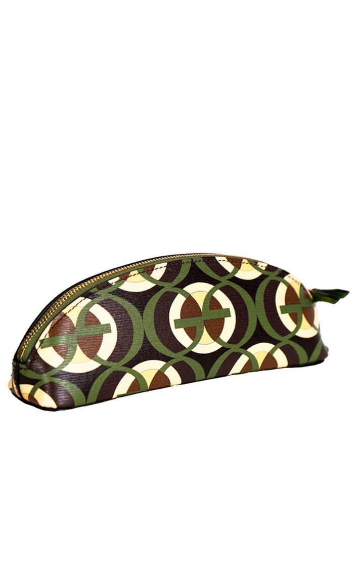 Gucci Calfskin GG Cascade Demetra Makeup Bag - Runway Catalog
