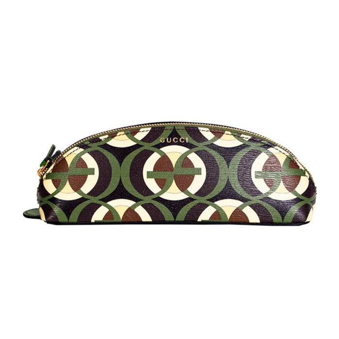 Gucci Calfskin GG Cascade Demetra Makeup Bag - Runway Catalog