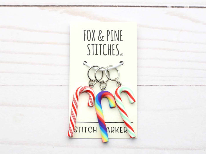 Candy Cane | Stitch Markers