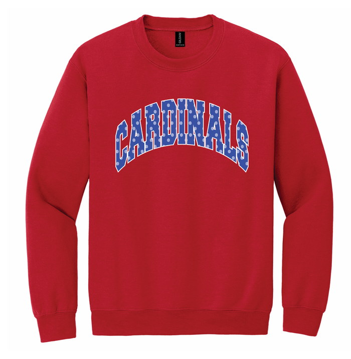 Cardinals Polka Dot Sweatshirt