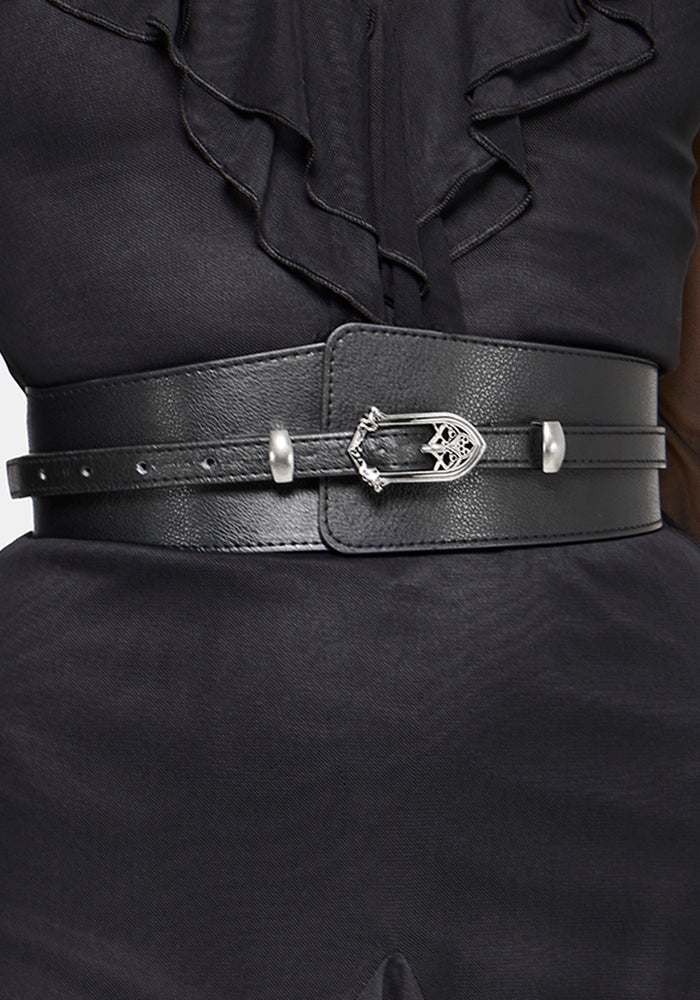 Cathedral Buckle Waist Belt