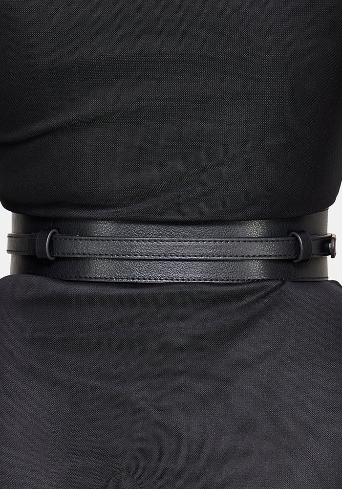 Cathedral Buckle Waist Belt