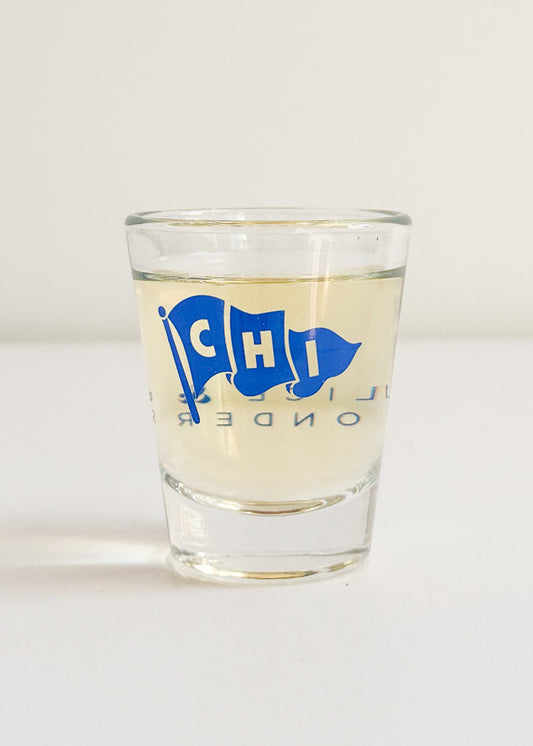 Chi Pennant Shot Glass