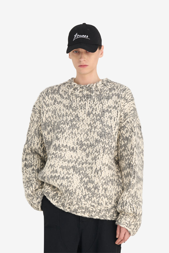 CHUNKY HAND KNIT T1 / IVORY