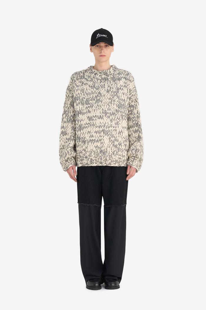 CHUNKY HAND KNIT T1 / IVORY
