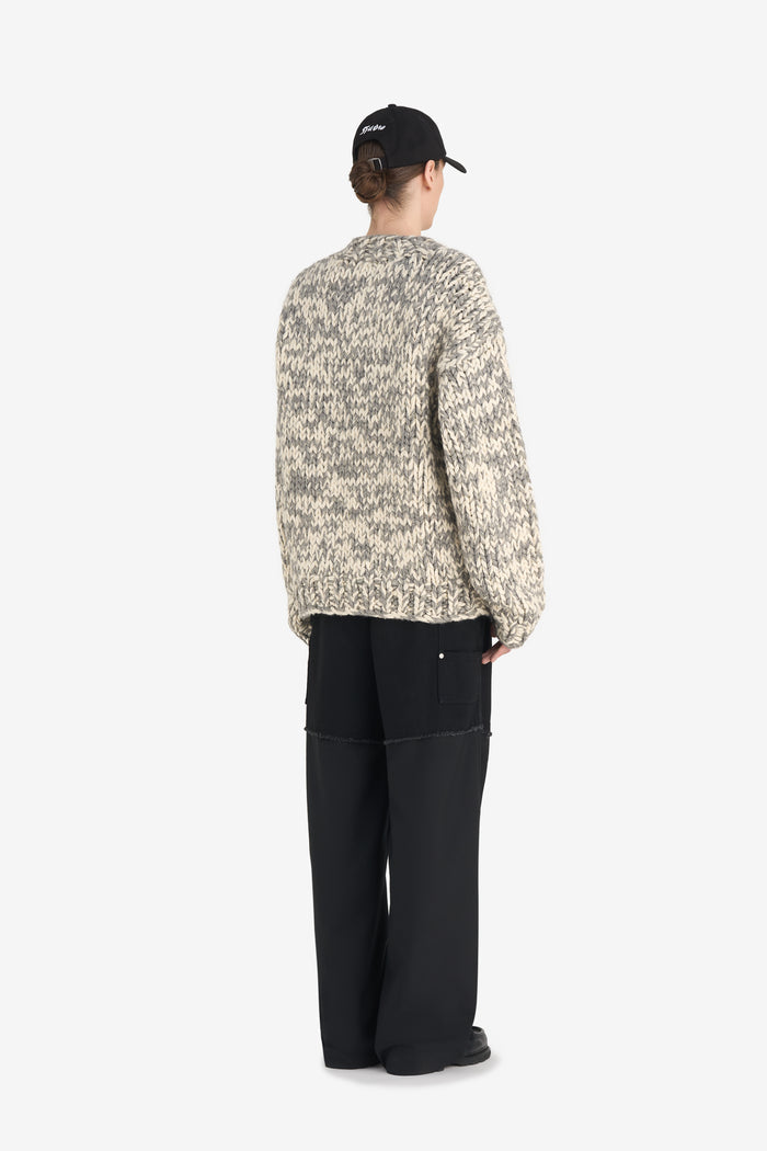 CHUNKY HAND KNIT T1 / IVORY