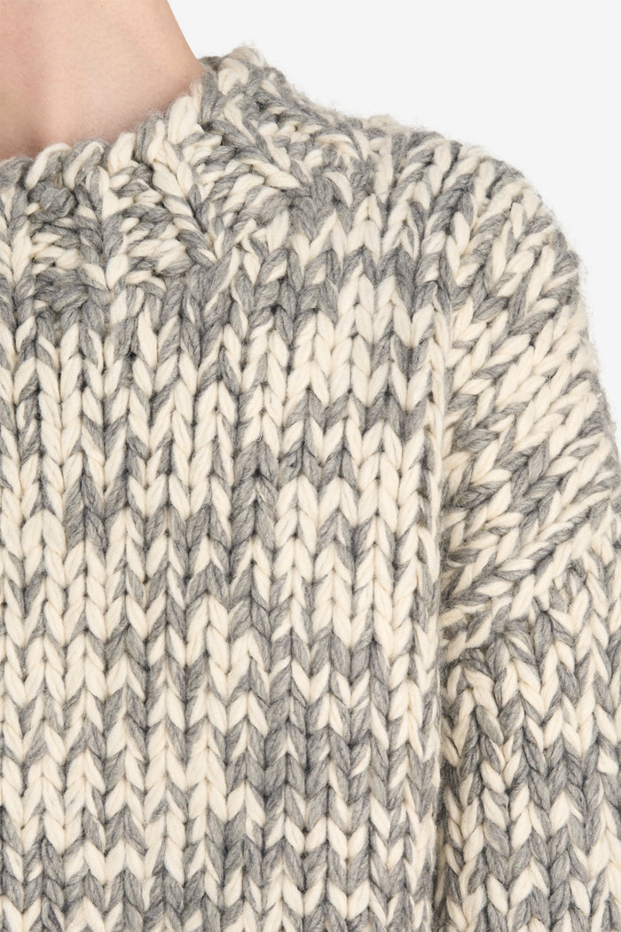 CHUNKY HAND KNIT T1 / IVORY