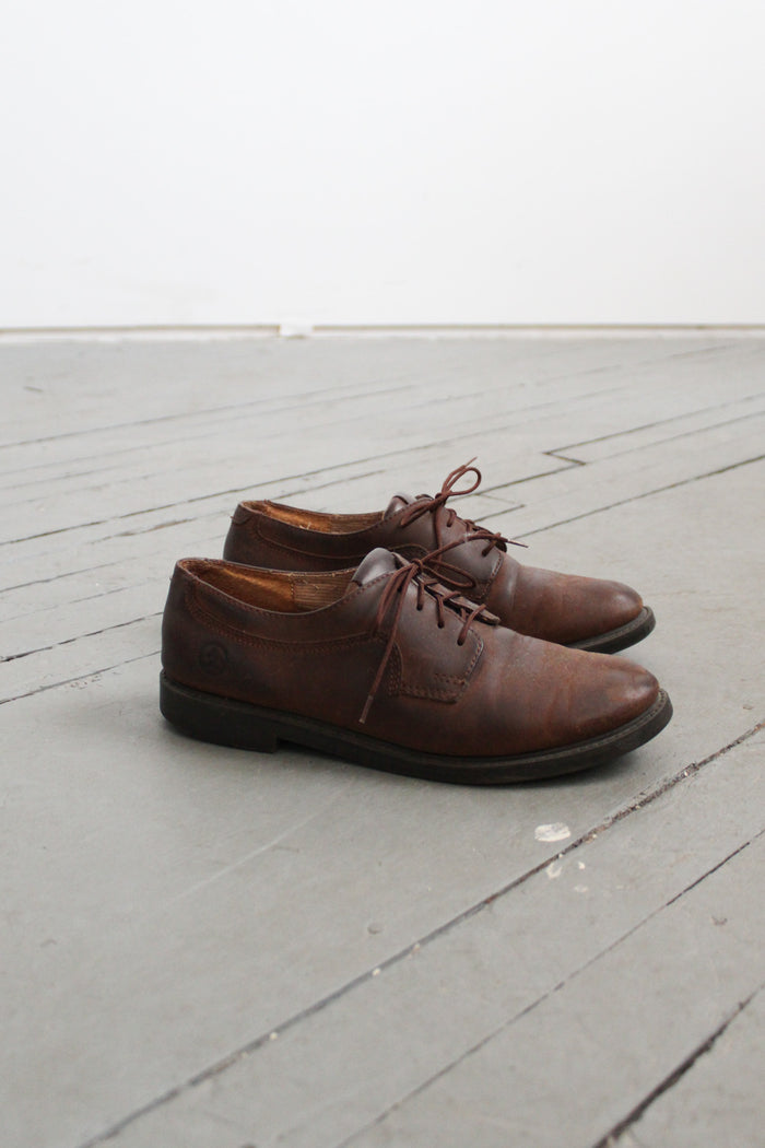 chunky lace-up oxfords size 9