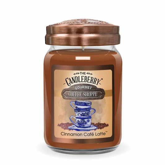 Cinnamon Cafe Latte Large Jar Candle