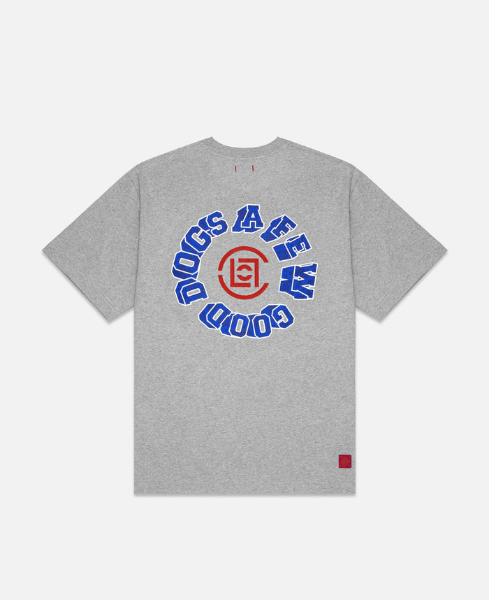 CLOT x AFGK Logo T-Shirt (Grey)