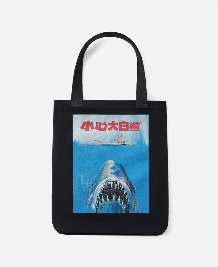 CLOT x JAWS Tote Bag  (Black)