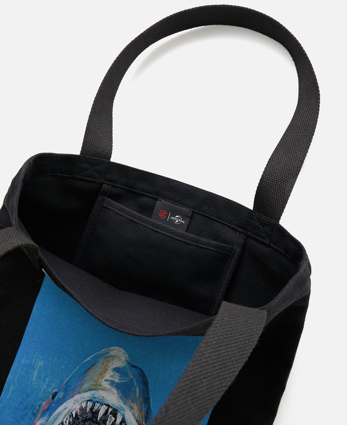 CLOT x JAWS Tote Bag  (Black)