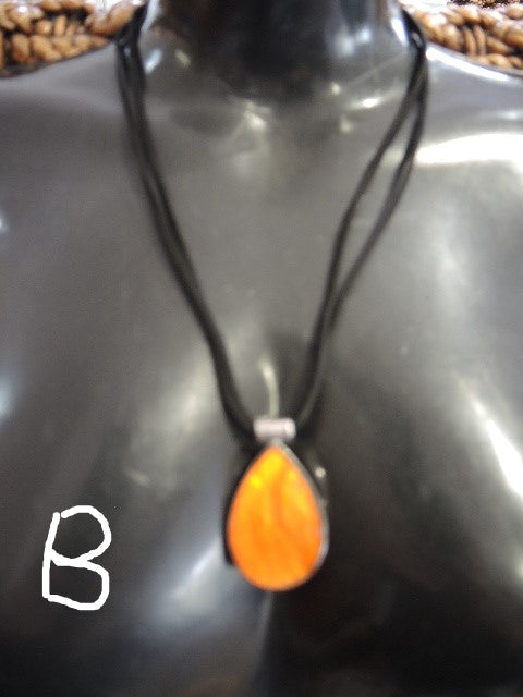 Coloured Acrylic Pendant (Many Colours)