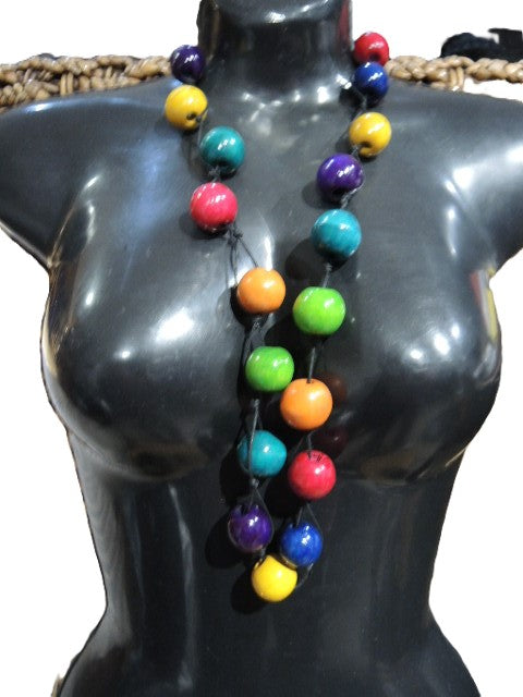 Coloured Bead Necklace