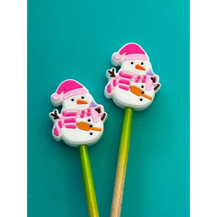 Pink Snowman