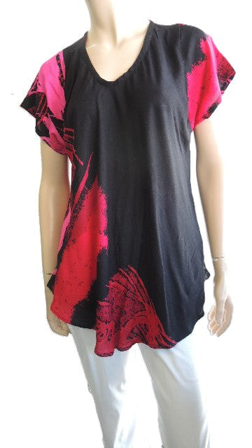 Cool Crinkle Rayon Top