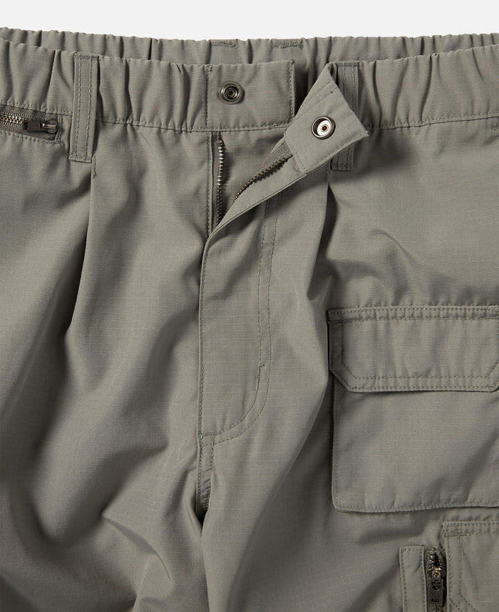 Crazy Multi Zip Pants (Khaki)
