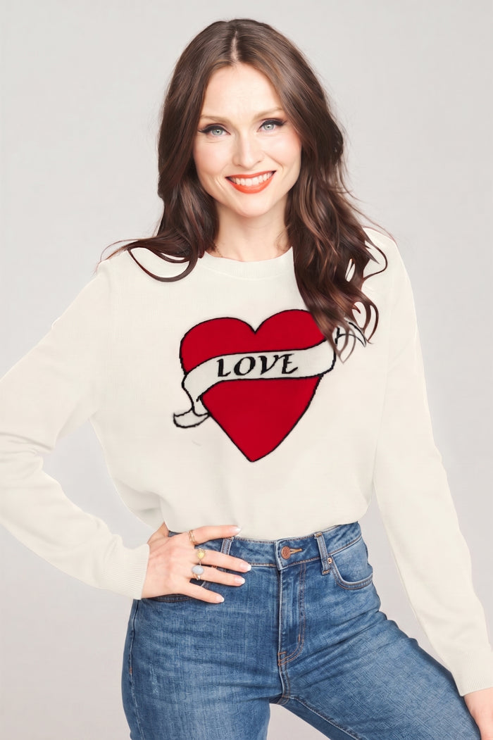 Cream Wool-Cashmere Sophie Ellis-Bextor Sweater