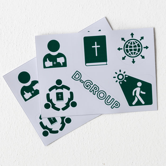 D-Group Icon Sticker Sheet