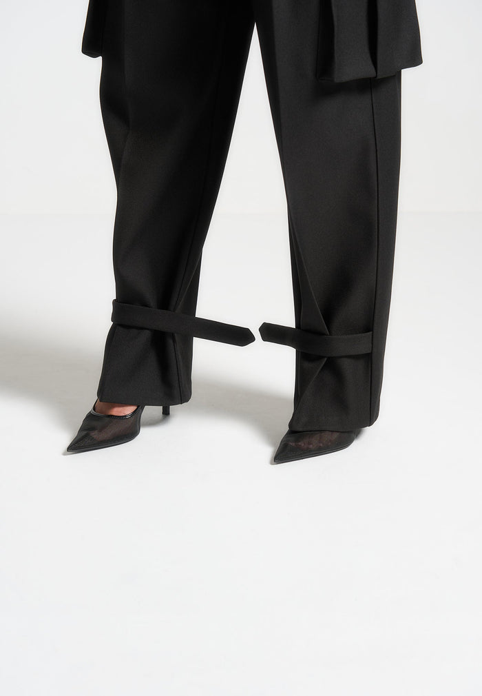 danielle-tailored-pleated-cargo-trousers-black