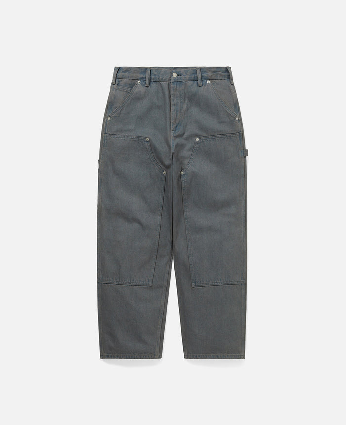Denim Double Knee Pants (Navy)