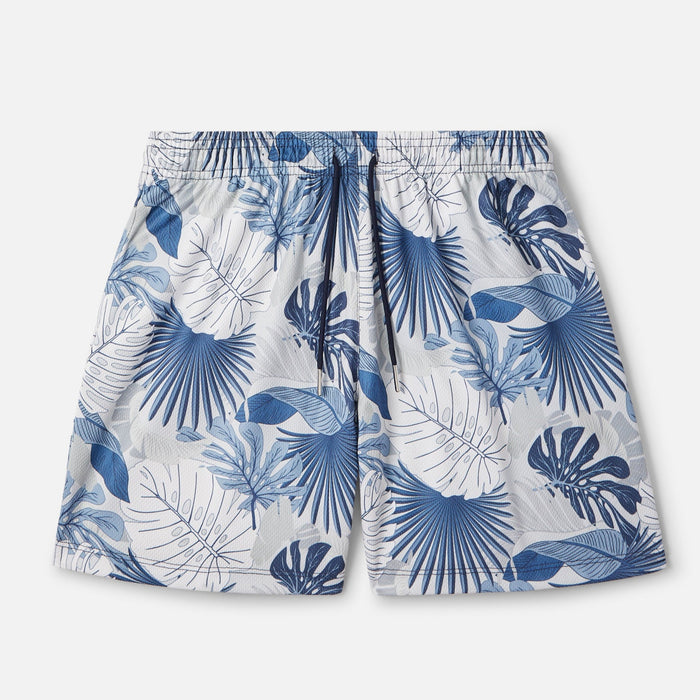 DENIM PALMS SHORTS