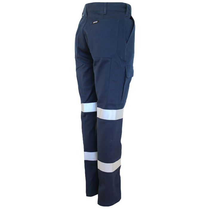 DNC Ladies Double Hoops Taped Cargo Pants 3330