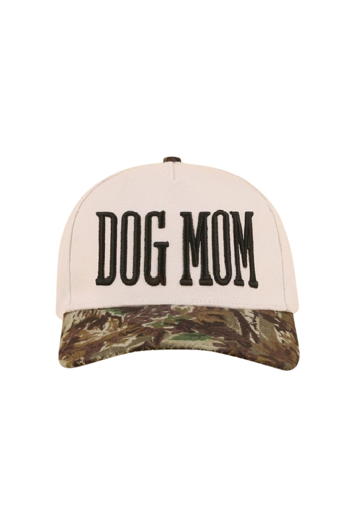 Dog Mom Two Tone Baseball Cap-Leopard-Cute-Trendy-Shop-Womens-Boutique-Clothing-Store