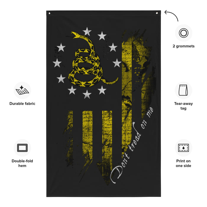 Don't Tread On Betsy Ross Wall Flag