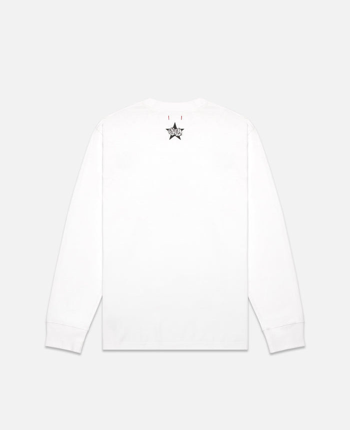 Dragon Horse Long Sleeves T-Shirt (White)