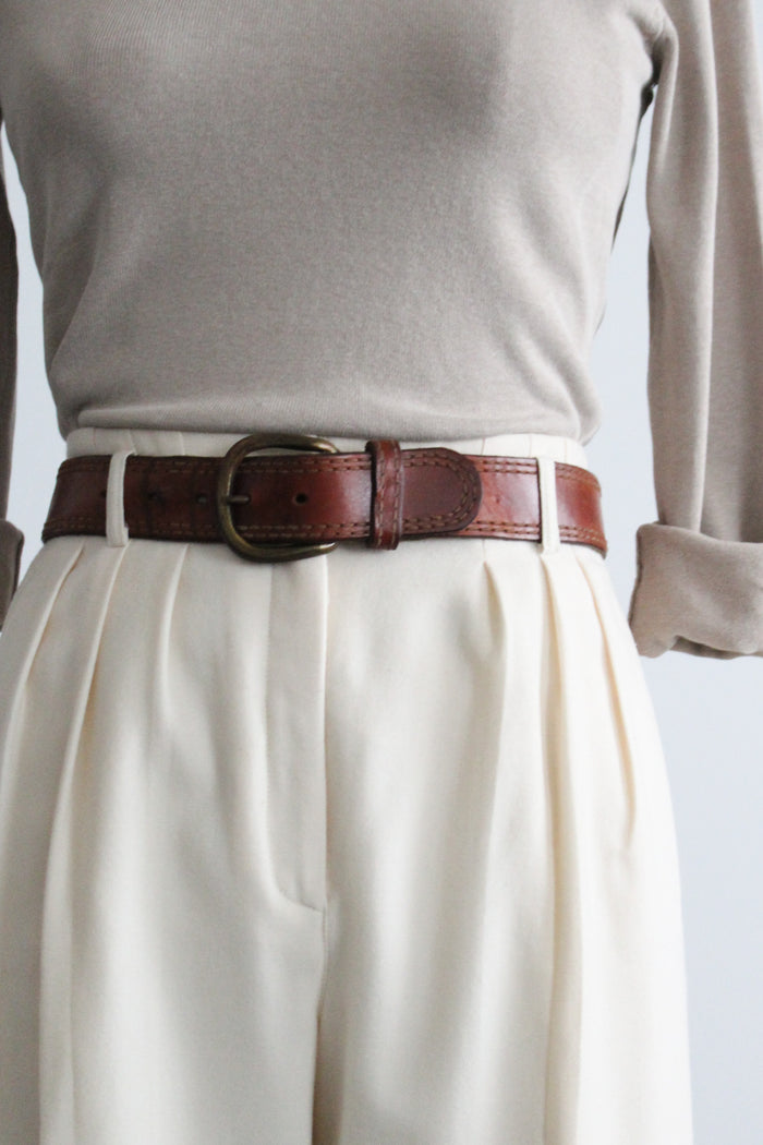 driftwood wool trousers