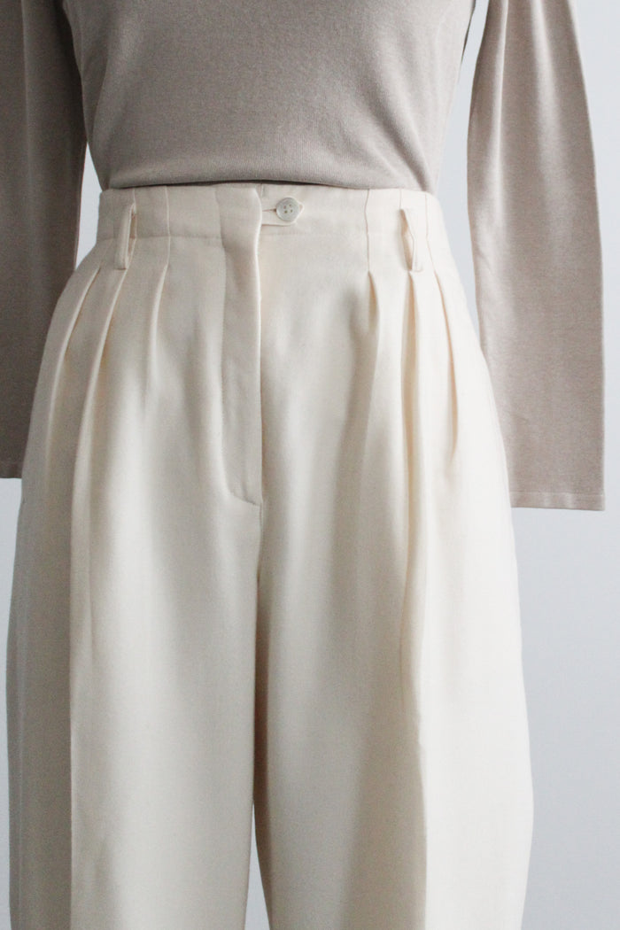 driftwood wool trousers