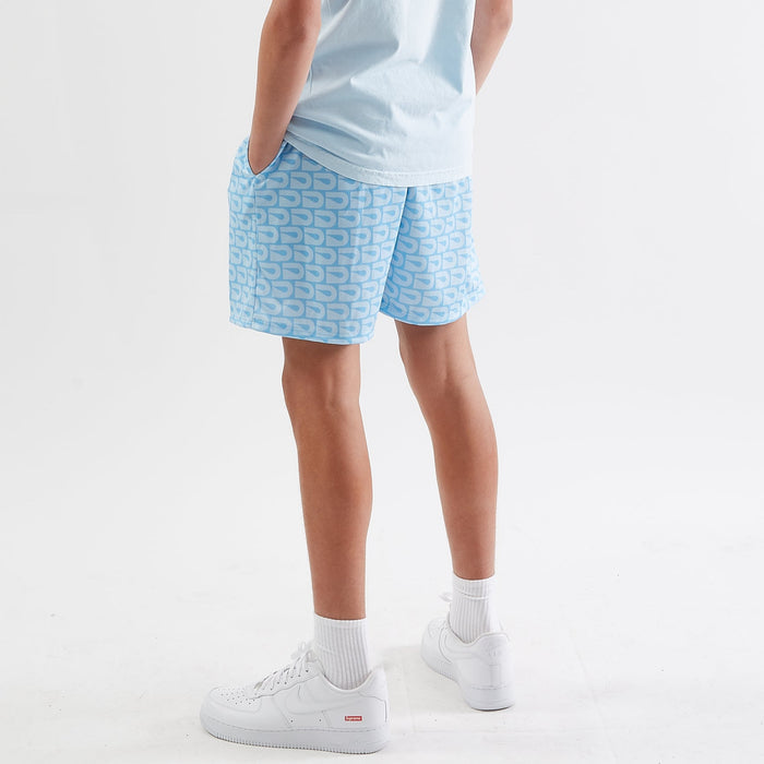 DRIP ICON - SKY BLUE SHORTS