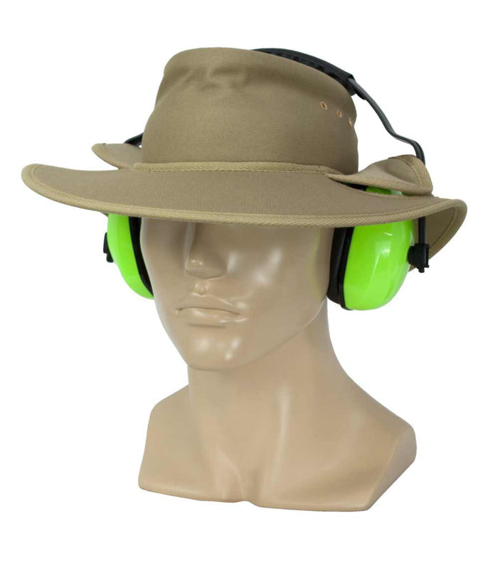 Earmuff Hat (Standard) : Possible 4-6 weeks production wait as hand sewn Australian Made product